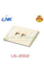 US-2002 หน้ากาก 2 ช่อง มีป้ายชื่อ 0