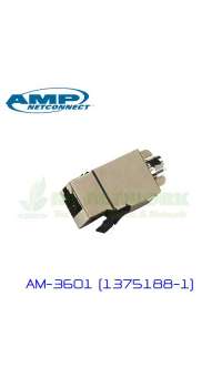 AM-3601 (1375188-1) AMP Cat6 RJ45 Modular Jack Shield 0