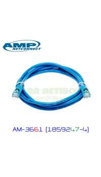 AM-36X1 (18592yy-4) AMP สาย Patch Cord Cat6, 4Ft