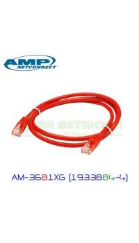 AM-36x1XG (19338yy-4)  AMP FTP PATCH CORD CABLE CAT6A, XG 4Ft