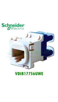 VDIB17756UWE เต้ารับ CAT6 SCHNEIDER S-Classic 0