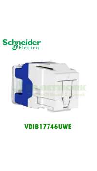 VDIB17746UWE เต้ารับ CAT6 SCHNEIDER มีม่านปิด 0