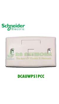 DCAUWPS1PCC หน้ากากคอมพิวเตอร์ SCHNEIDER พร้อมชัตเตอร์ 1ช่อง 0