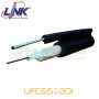 UFC5512OI LINK FIBER OPTIC OUTDOOR / INDOOR, DROP WIRE 12 Core, LSZH-FR, OM2 0