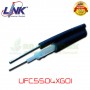 UFC5504XGOI LINK FIBER OPTIC OUTDOOR / INDOOR, DROP WIRE 4 Core, LSZH-FR, OM3 0