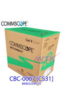CBC-0007 (884023394/10) สายแลน Comscope CS31 (AMP เดิม) Cat6, CMR 305 เมตร 0