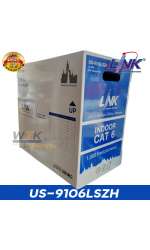 สายแลน Link Cat6 US-9106LSZH ยาว 305 เมตร 