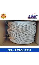 สายแลน Link Cat6 US-9106LSZH ยาว 305 เมตร 