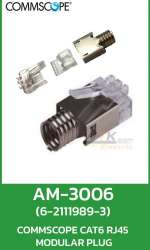 AM-3006 (6-2111989-3) Commscope (AMP)  RJ45 Modular Plug Cat6 0