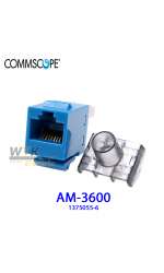 AM-3600 (137055-6) AMP CAT6 RJ45 Modular Jack (ตัวเมีย)