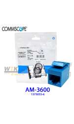 AM-3600 (137055-6) AMP CAT6 RJ45 Modular Jack (ตัวเมีย)