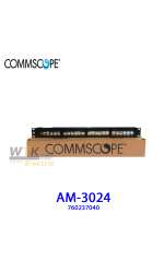 AM-3024 (760237040)  CAT6 PATCH PANEL 24 PORT UNLOAD